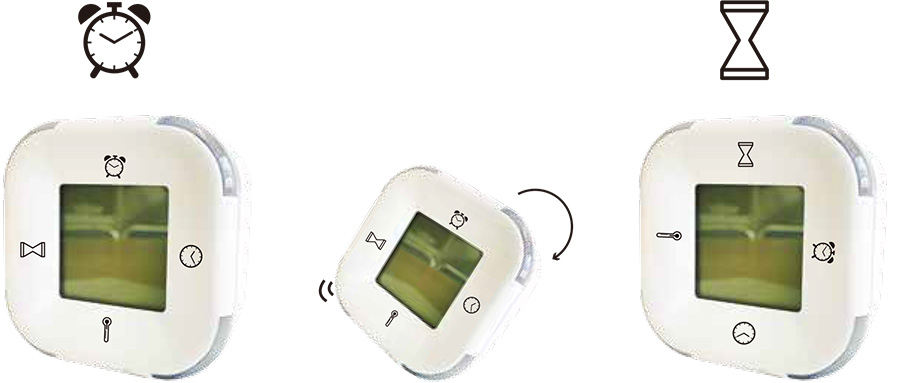 保土ヶ谷電子販売 回転式置き時計 ホワイト AC-KTK-1WH 時計 ホームセンター通販【カインズ】