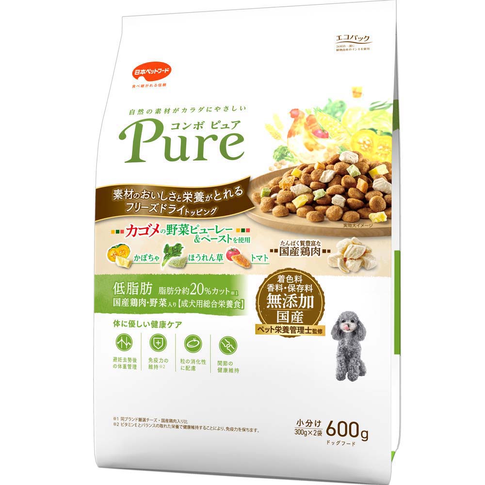 コンボピュアドッグ 低脂肪 600g | ペット用品（犬） 通販