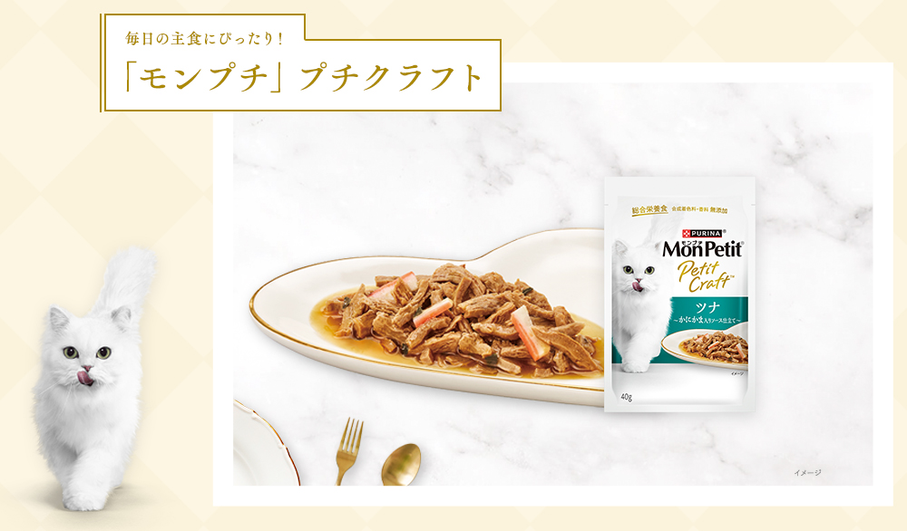 エコメルカリ便OKな方は300円お値下げします！モンプチ猫用総合栄養食5種類✕2 エコメルカリ便OKな方は300円お値下げします！モンプチ猫用総合