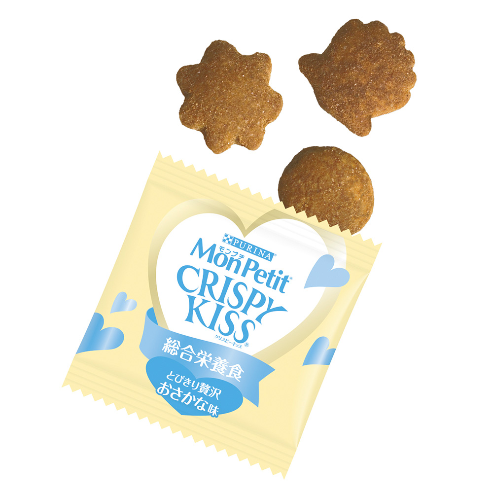 いるかクリスピーキッス 総合栄養食 4種の贅沢シーフード 288g 24個 クリスピーキッス 4種の贅沢シーフード 288g | おやつ（猫） 通販