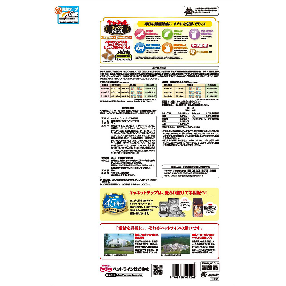 キャネットチップ ミックス 7kg | ペット用品（猫） 通販