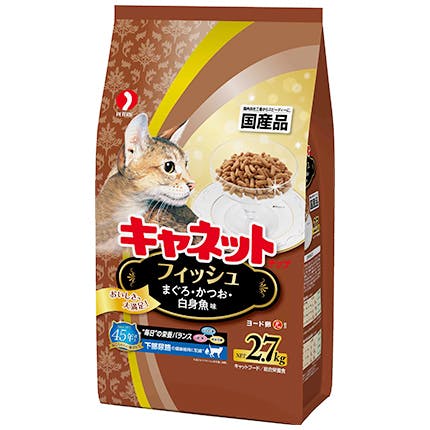 国産第一号のドライキャットフードとしてロングセラーを誇るシリーズ