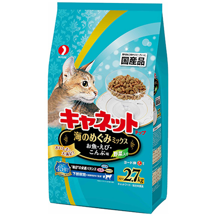 ペットライン ] キャネットチップ かつお味ミックス 2.7kg 入数5 【50