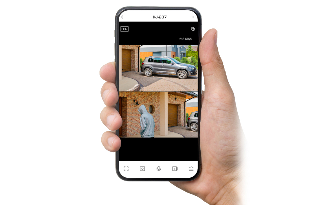 エルパ ELPA 防犯カメラ 屋外用 ワイヤレスカメラ1台+モニタ1台セット