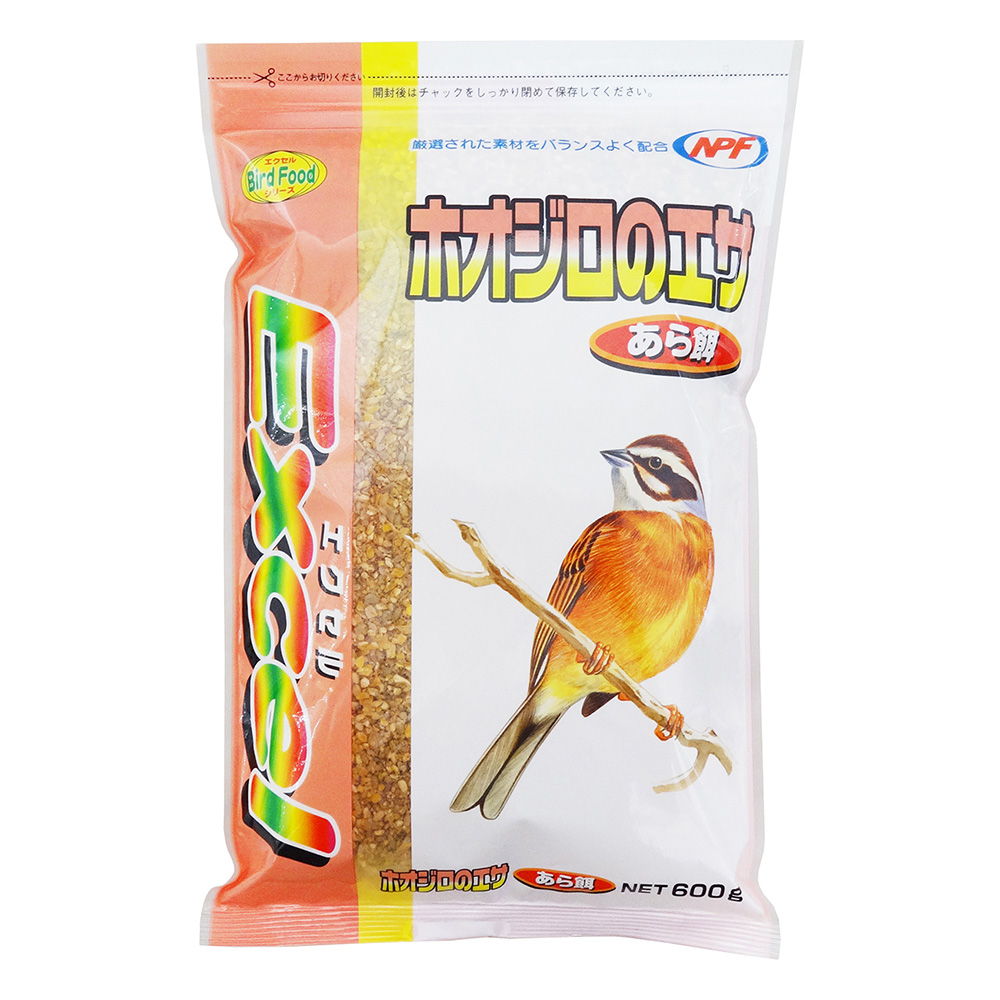 【ぴょん】鳥の餌セット エクセル ホオジロのエサ あら餌 600g | ペット用品（小動物・鳥・亀