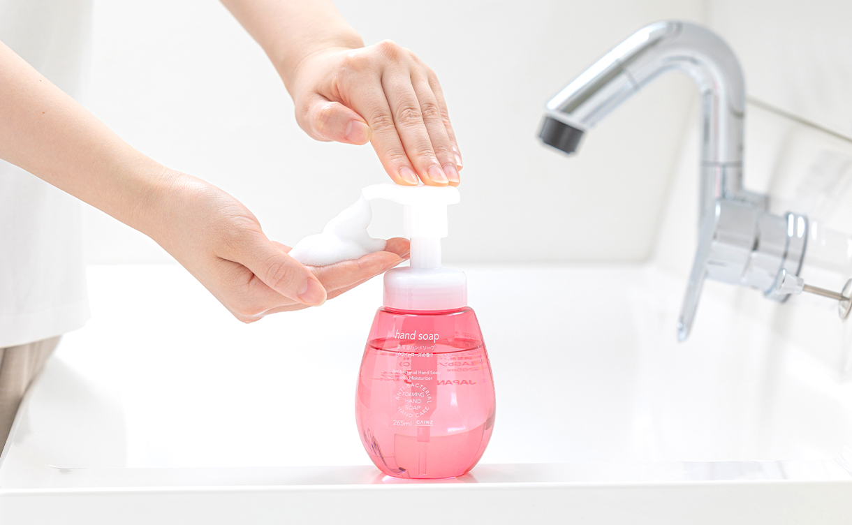 CAINZ 薬用泡ハンドソープ ホワイトローズ 詰替 1000ml | ボディソープ