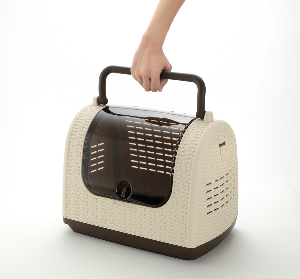 ラタンキャリー ブラウン | ペット用品（犬） 通販 | ホームセンターの