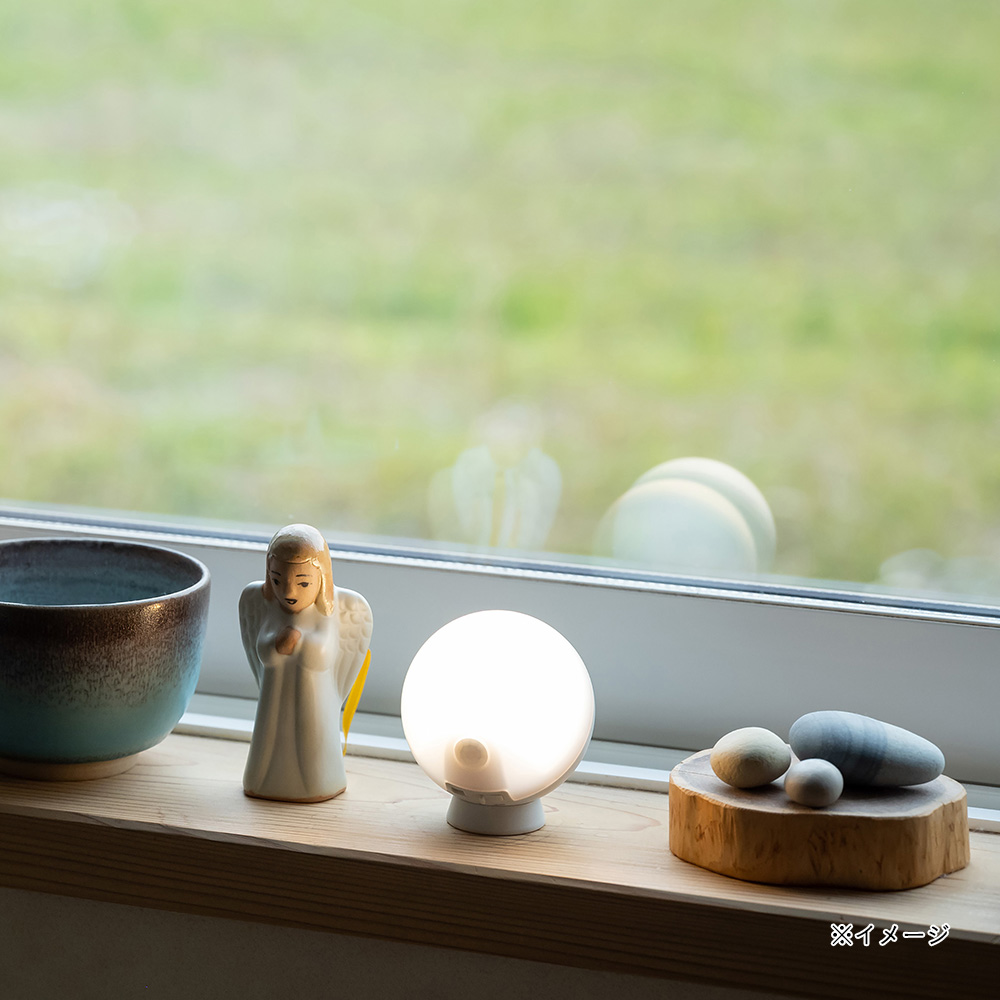 RITEX てのりまんまるセンサーライト SP 屋内用 電池式 WSL001SP 50