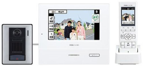 アイホンのテレビドアホン「ROCOタッチ7」 アイホン タッチパネル式TVドアホン ROCOタッチ7 KG-88 | カメラ