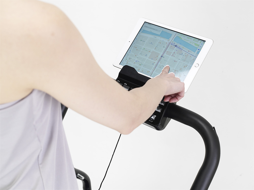 プログラム電動ウォーカー EVW54104 ウォーキングマシン 傾斜角度約5度