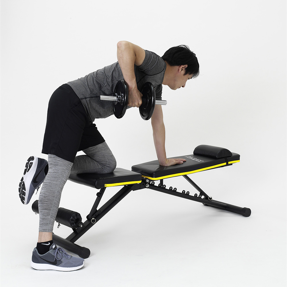 アルインコ アジャスタブルベンチ FA221Y 背もたれ座面角度調節可能