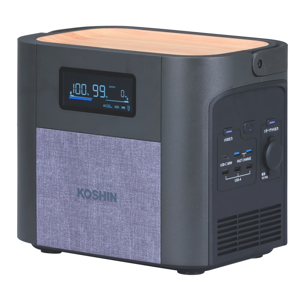 リン酸鉄ポータブル電源 600W BPS-6L | 発電機・ポータブル電源 通販