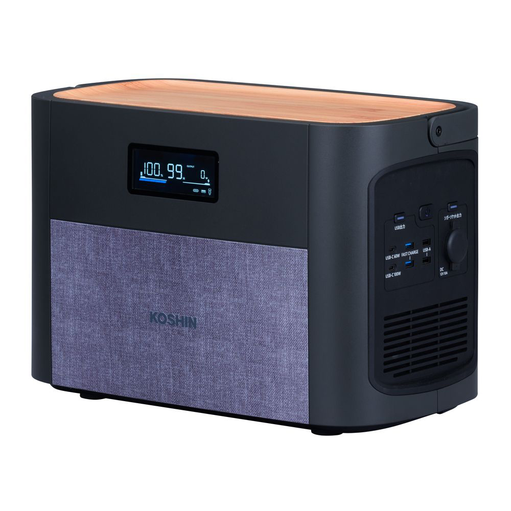 リン酸鉄ポータブル電源 1200W BPS-12L | 発電機・ポータブル電源 通販