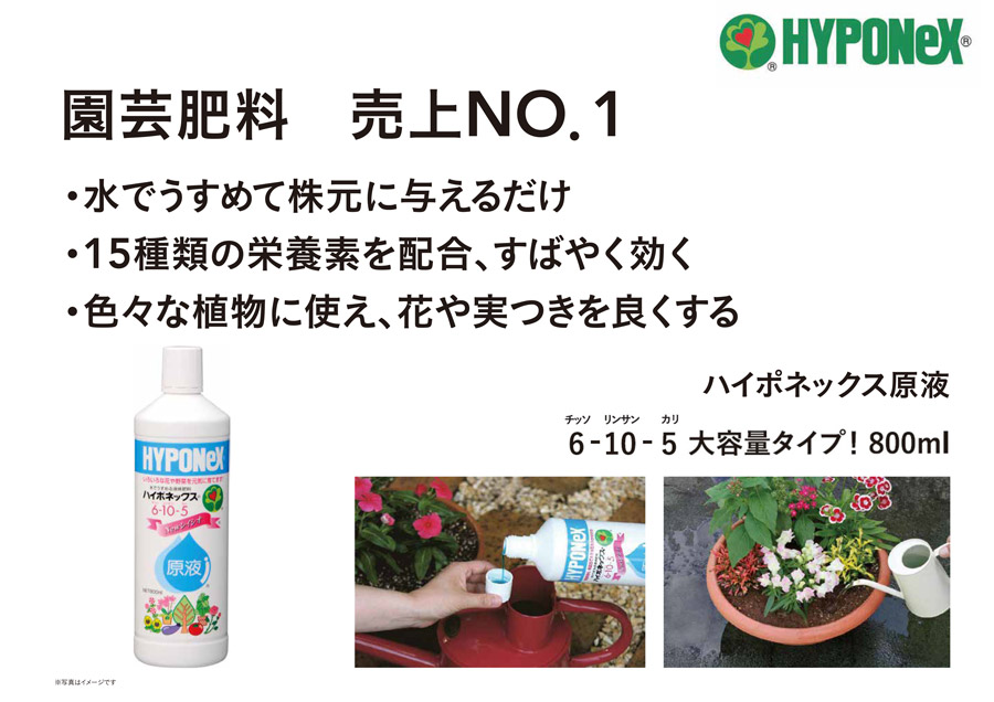 ハイポネックス 原液 800ml | 用土・肥料 通販 | ホームセンター