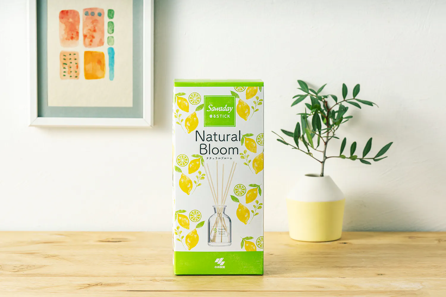小林製薬 Sawaday 香るStick ナチュラルブルーム 70ml | 芳香・消臭剤 
