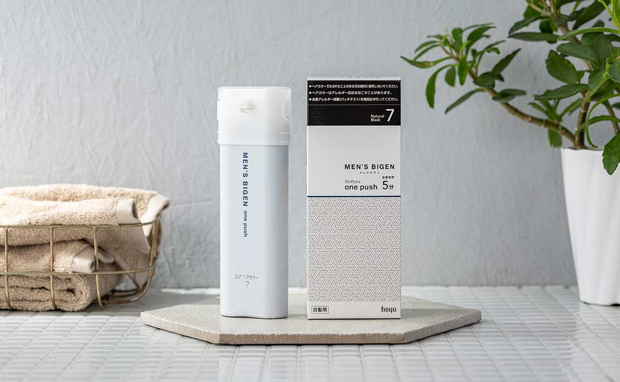 メンズビゲン ワンプッシュ7(ナチュラルブラック) | ヘアカラー 通販