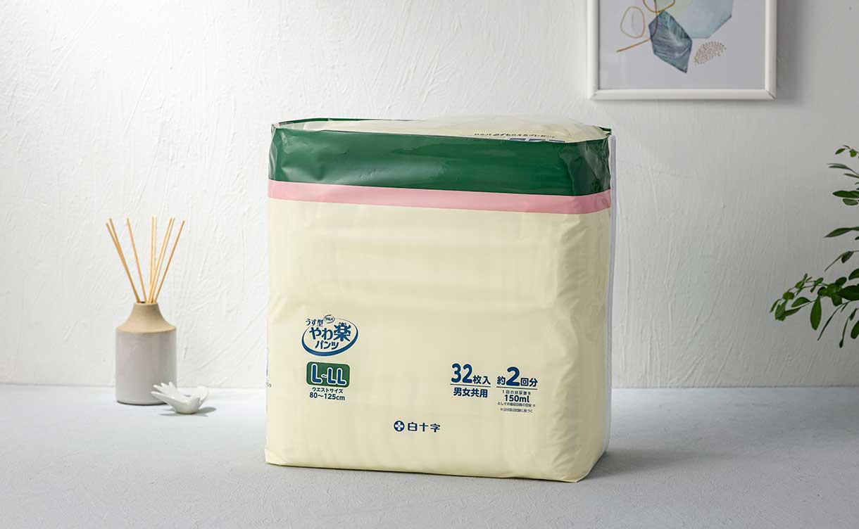 サルバ やわ楽パンツ デザインパッケージ L-LL 32枚入 | 大人用おむつ