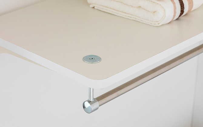 ランドリー可動棚 クリアホワイト JTCLT2P-CW-A【別送品】 | 木材 通販