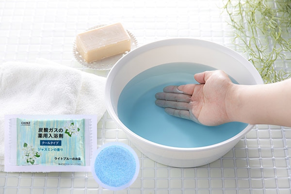 カインズ 炭酸ガスの薬用入浴剤 クールタイプ 40g×20錠(4種類×各