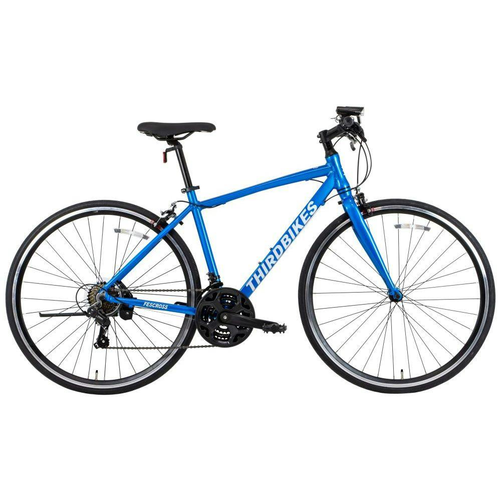 【自転車】《ホダカ》THIRDBIKES フェスクロス 700Cクロス 外装21段 ブルー