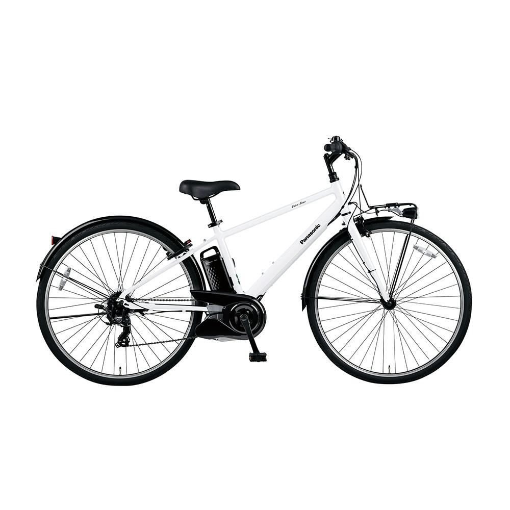 《パナソニック》電動アシスト自転車 ベロスター 700C 外装7段 クリスタルホワイト