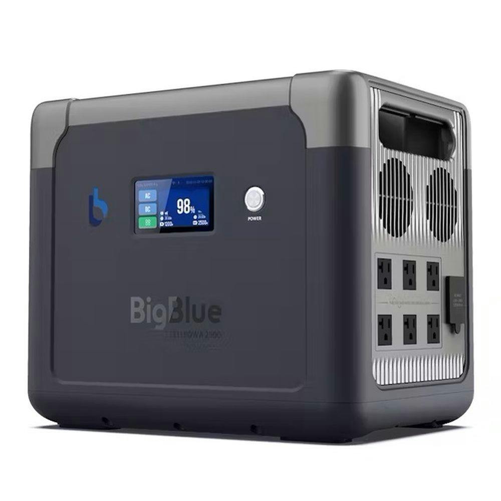 BigBlue リン酸鉄 ポータブル電源 Cellpowa 2500